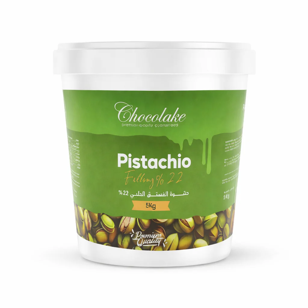 Chocolake Pistachio Filling 22% – Premium Pistachio Cream 5kg